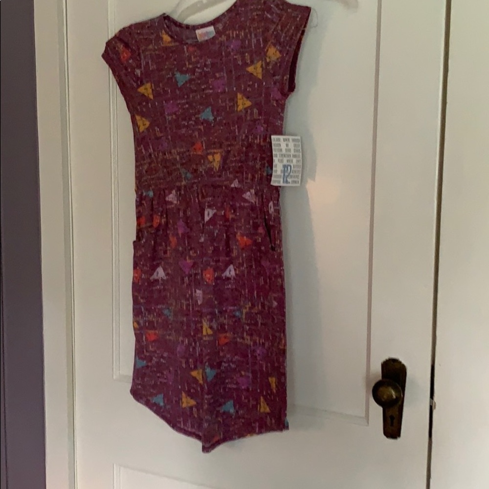 Purple dress